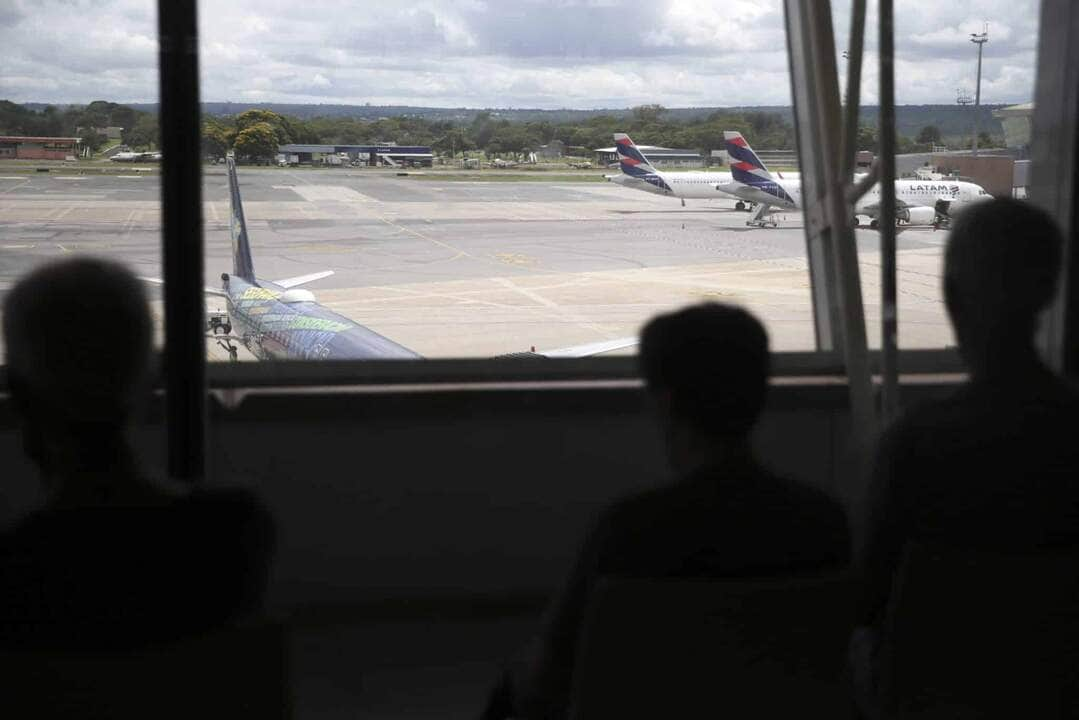 Greve nos aeroportos